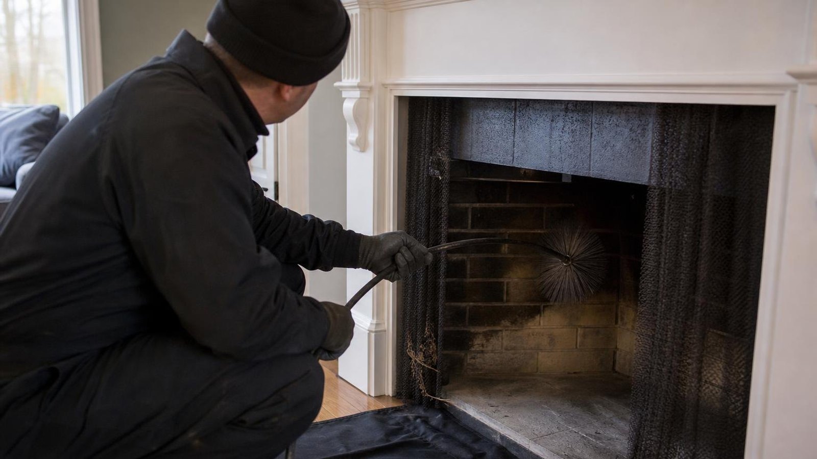 Practical chimney sweep & inspection in Cleveland